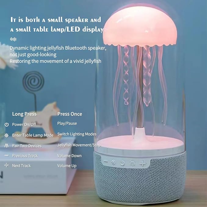 Jellyfish Bluetooth Speaker Wireless