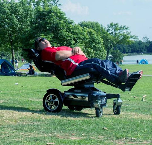 Power Wheelchair with Recline & Elevate